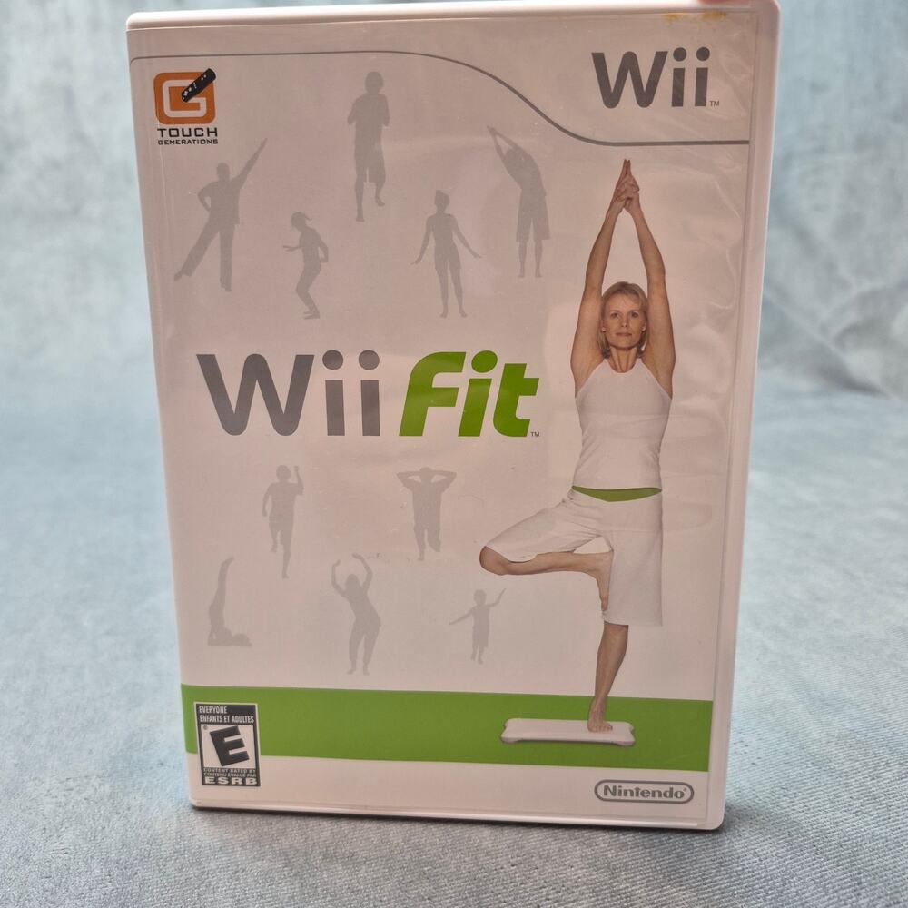 Wii Fit Nintendo Wii Game Only- Complete with Instruction Manual 2008
